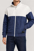 Giubbotto bomber Nike Air bianco/blu navy – Uomo Taglia L