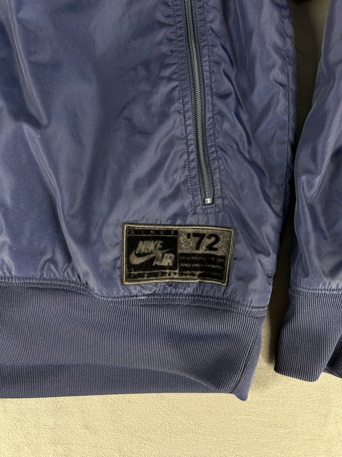 Giubbotto bomber Nike Air bianco/blu navy – Uomo Taglia L
