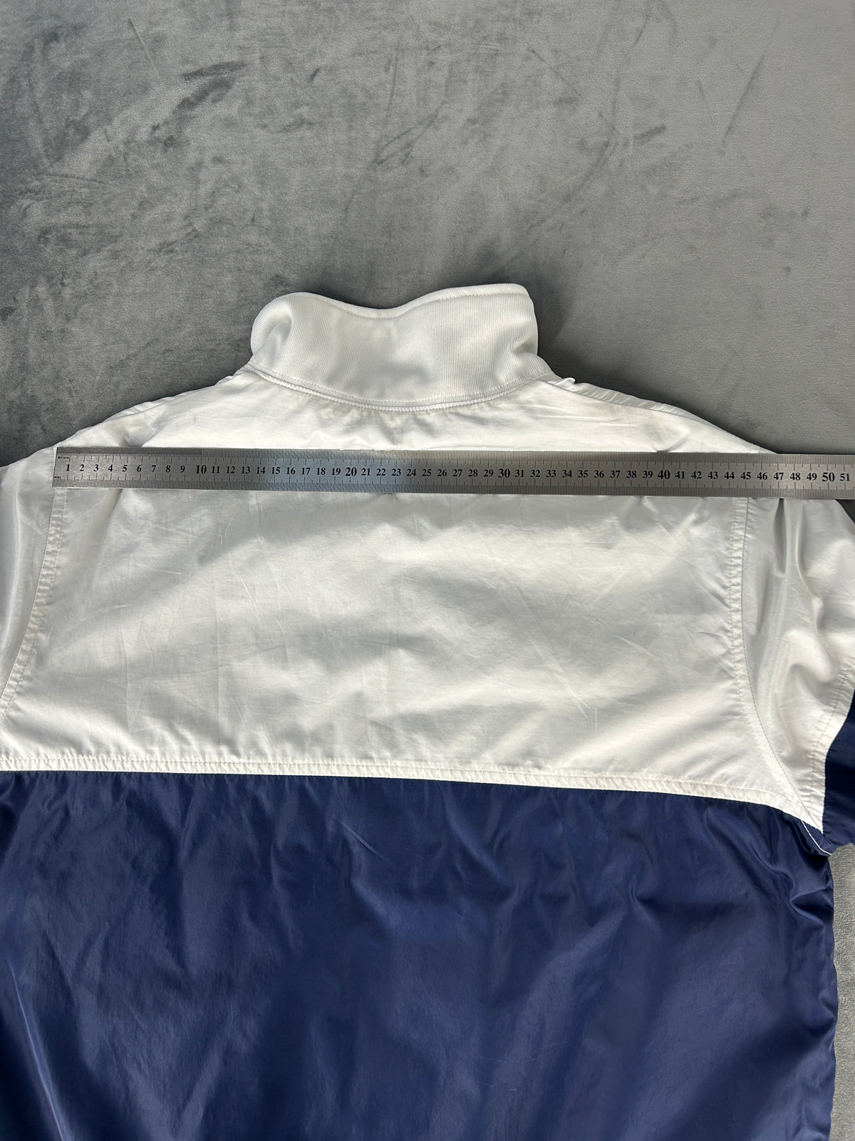 Giubbotto bomber Nike Air bianco/blu navy – Uomo Taglia L
