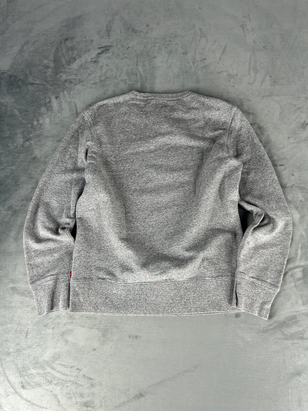 Felpa girocollo Levi's grigia con logo – Uomo Taglia L