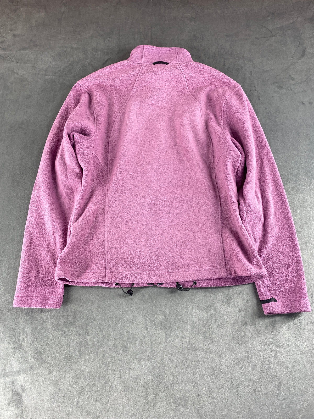 Felpa in pile Jack Wolfskin Polartec lilla full-zip – Donna Taglia M