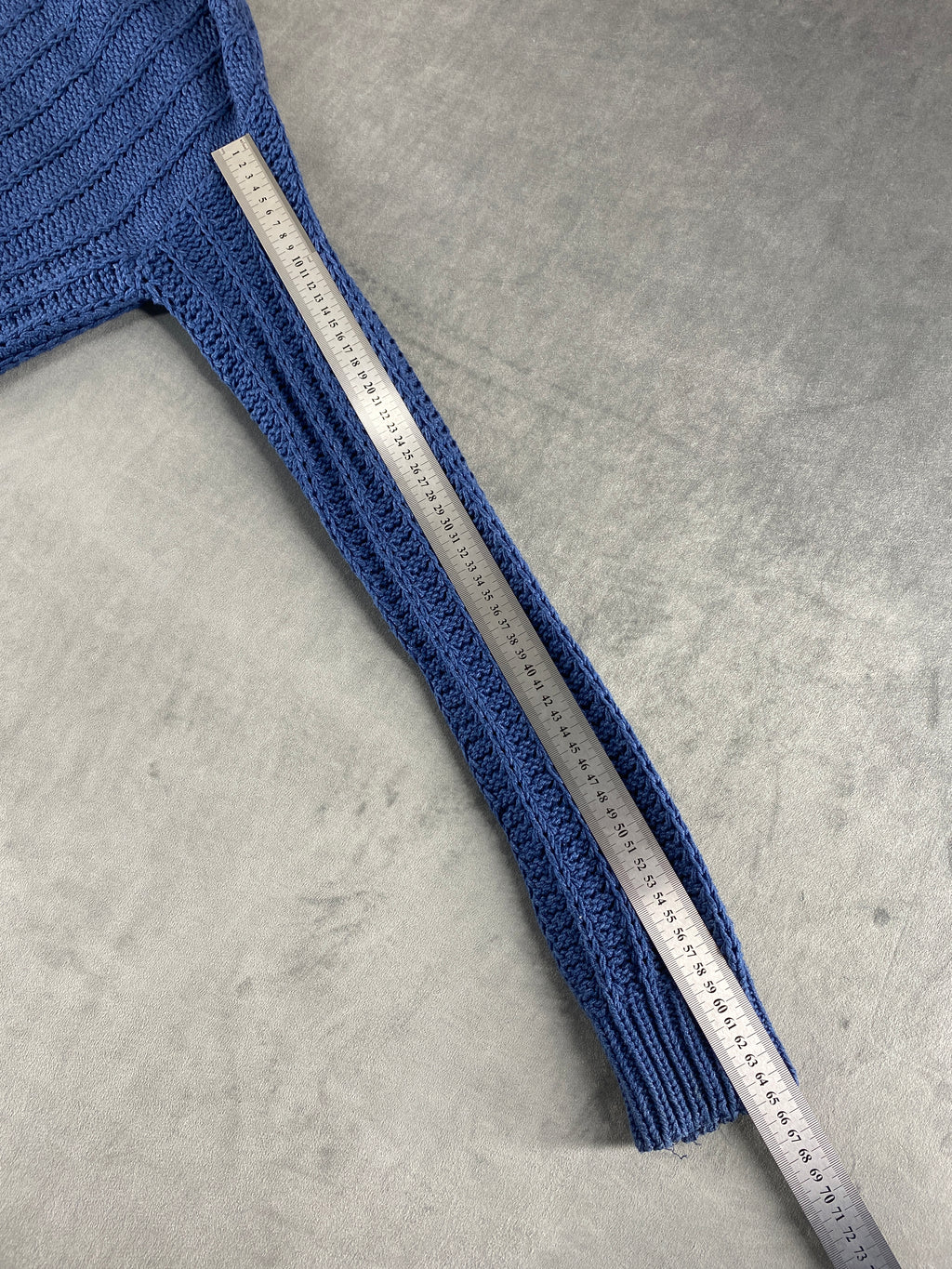 Maglione Tommy Hilfiger blu a coste – Donna Taglia S