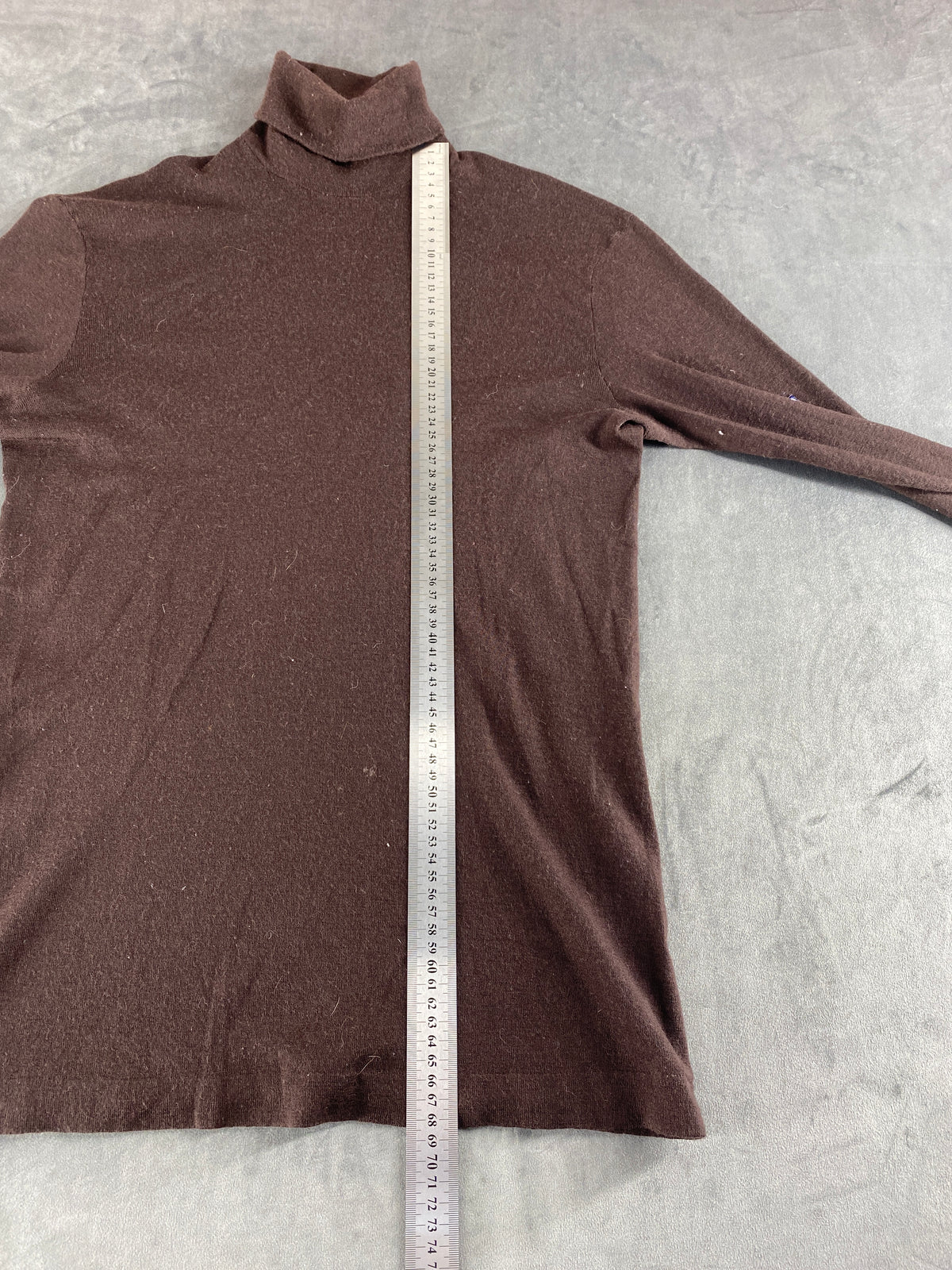 Dolcevita Fila marrone in lana – Donna Taglia M