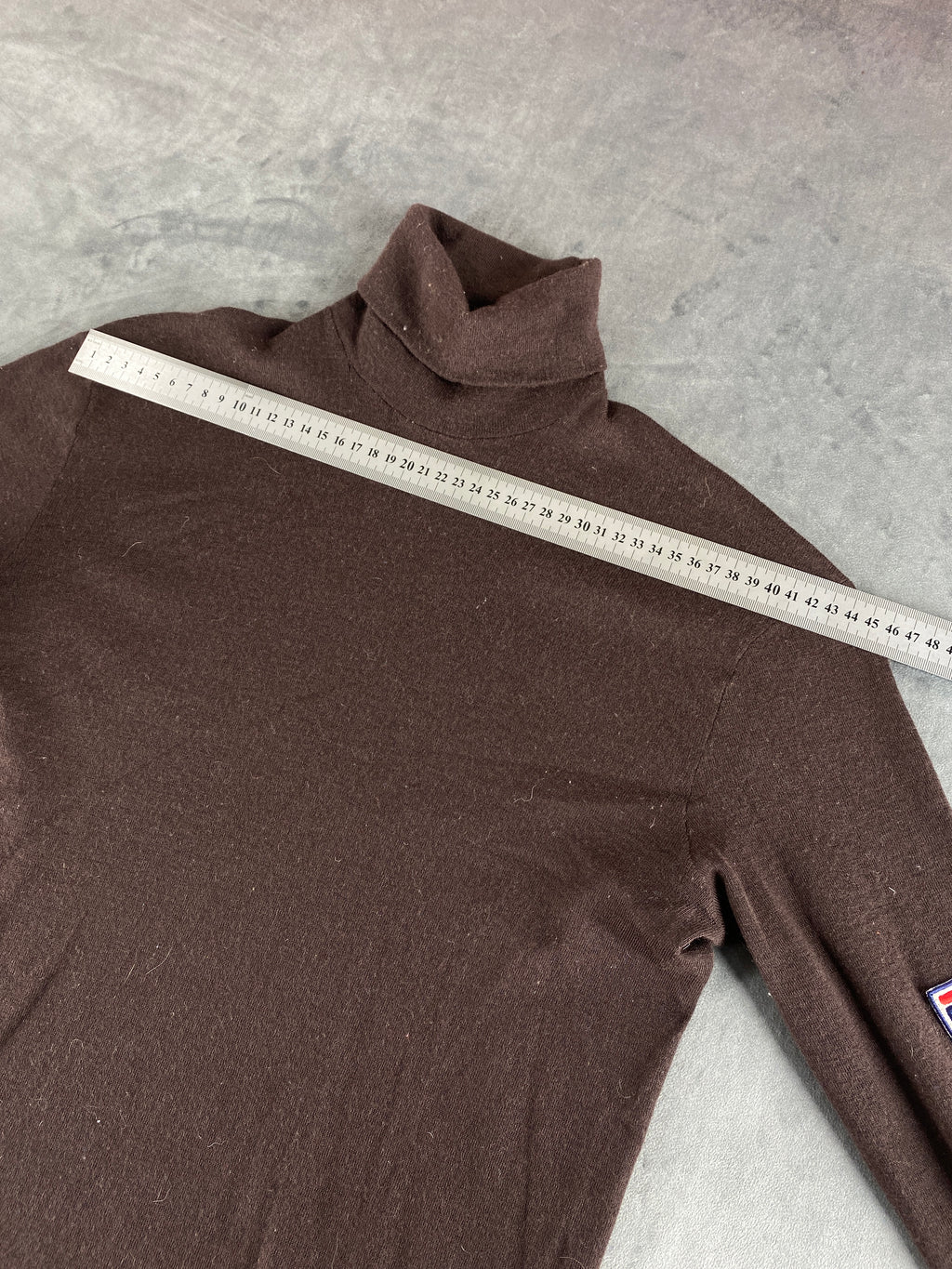 Dolcevita Fila marrone in lana – Donna Taglia M
