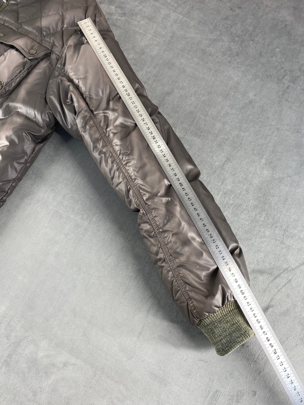 Piumino trapuntato Iceberg taupe – Donna Taglia L