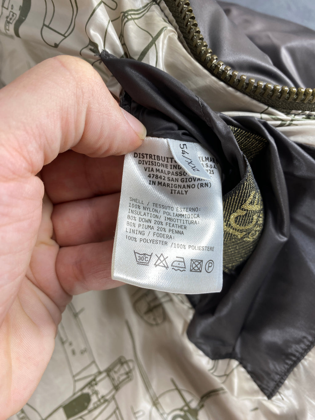 Piumino trapuntato Iceberg taupe – Donna Taglia L