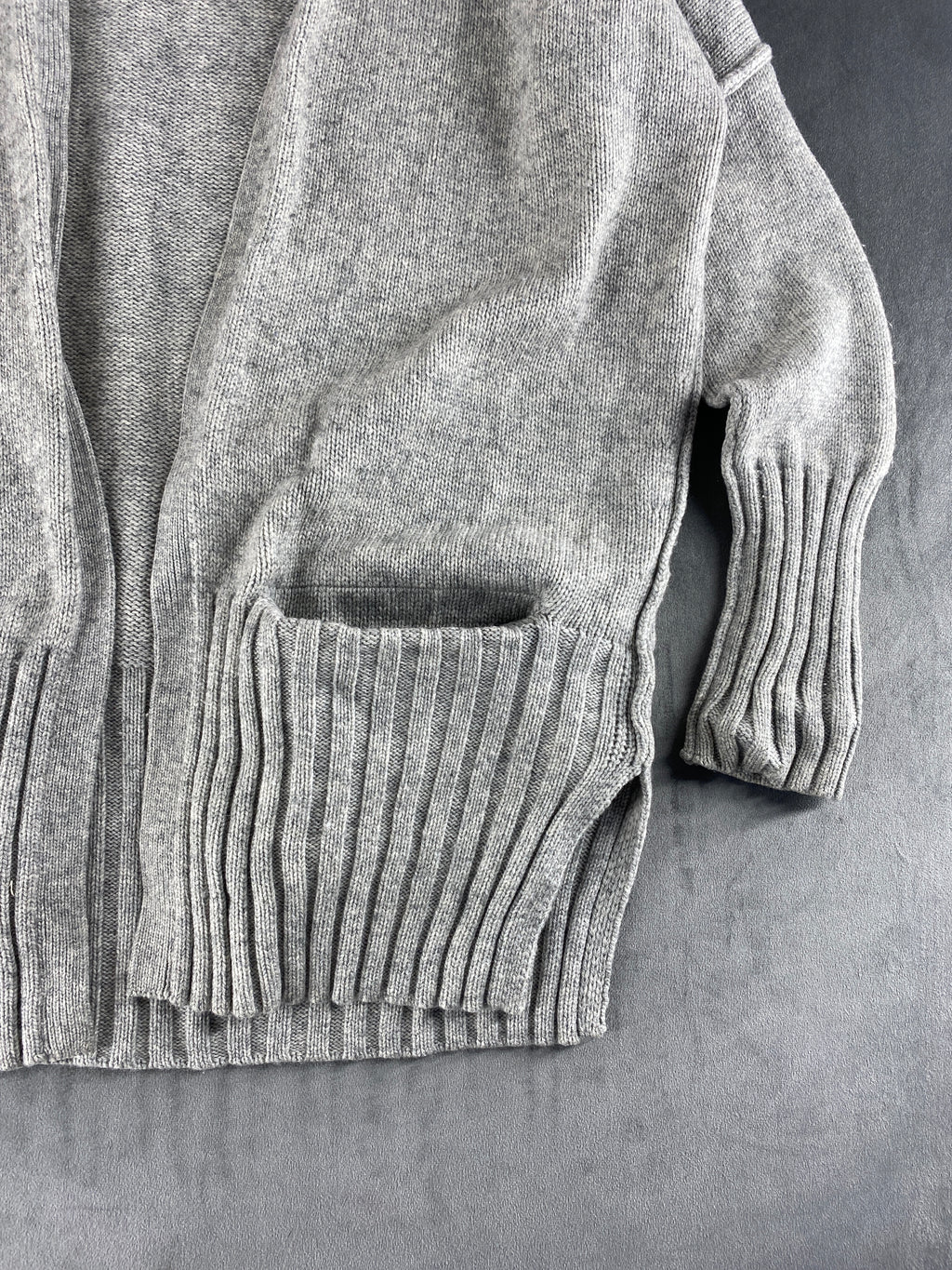 Cardigan aperto Calvin Klein Jeans grigio – Donna Taglia S