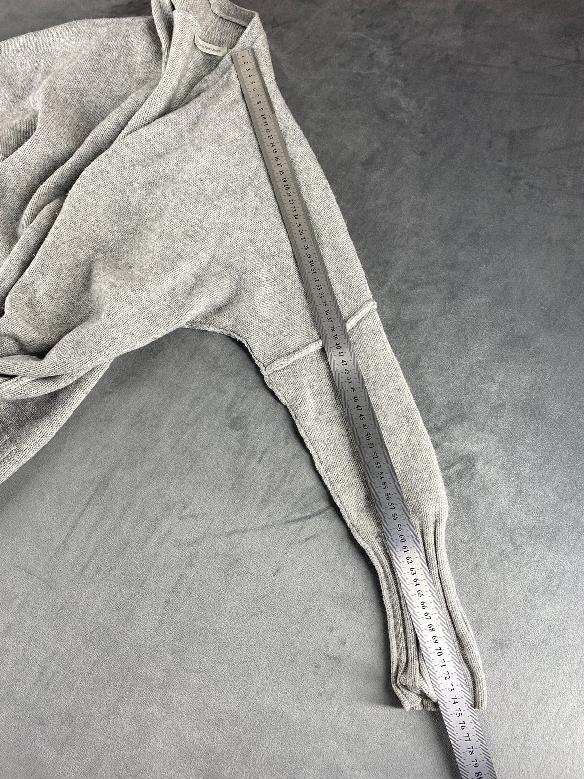 Cardigan aperto Calvin Klein Jeans grigio – Donna Taglia S