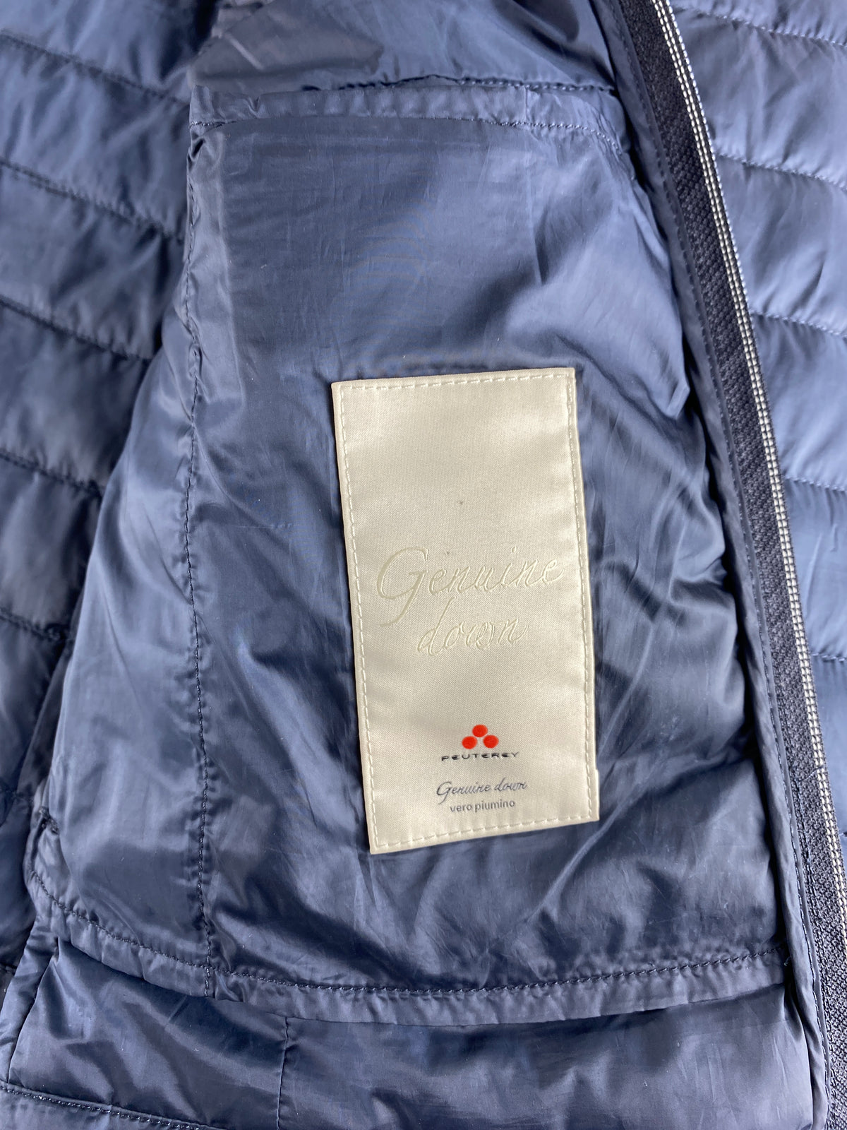 Piumino leggero Peuterey blu navy – Donna Taglia L (IT 44)