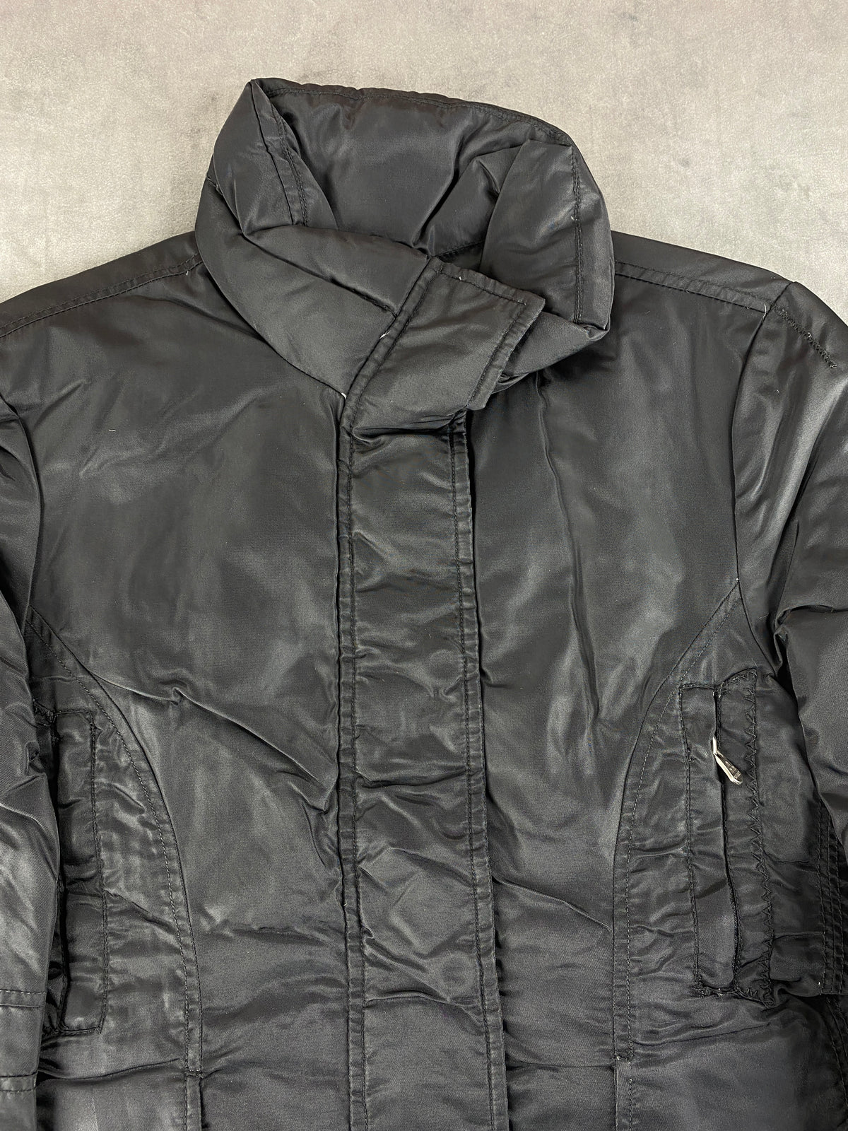Giubbotto imbottito Peuterey grigio antracite – Donna Taglia XL (IT 46)