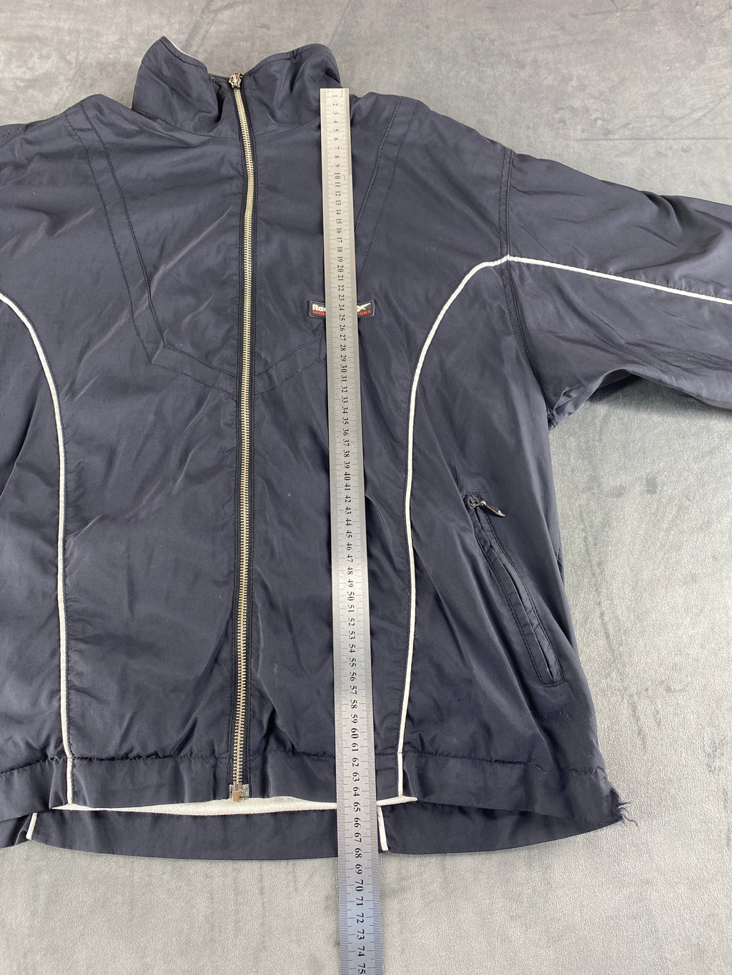 Giacca a vento Reebok grigio scuro – Donna Taglia L