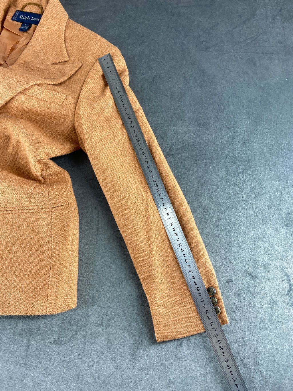Blazer Ralph Lauren camel in alpaca – Uomo Taglia M