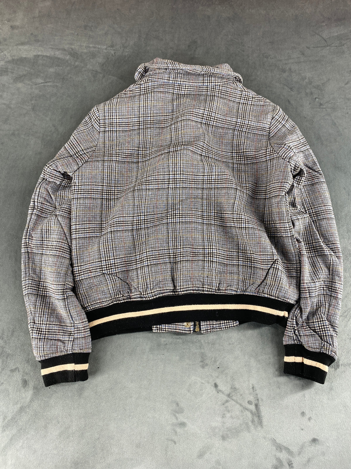 Bomber Trussardi Jeans principe di Galles grigio – Donna Taglia S (IT 40)
