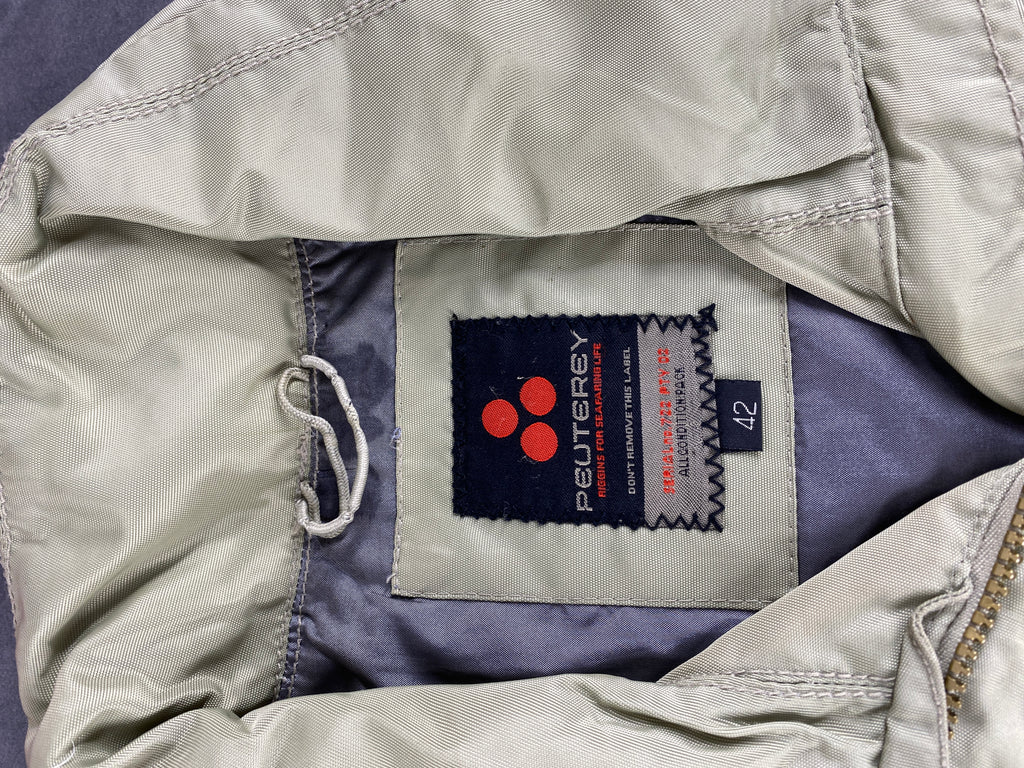 Giacca field jacket Peuterey beige con cintura – Donna Taglia M (IT 42)