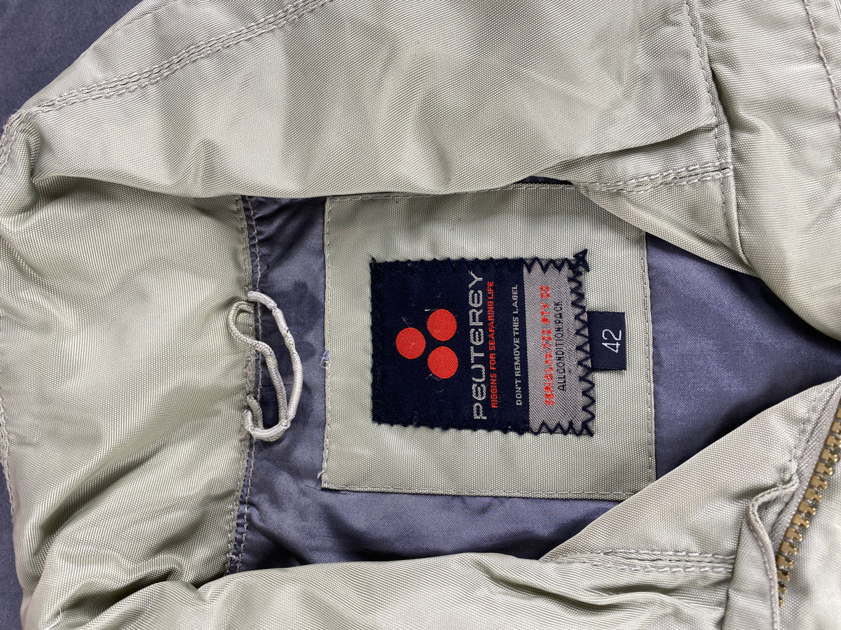 Giacca field jacket Peuterey beige con cintura – Donna Taglia M (IT 42)