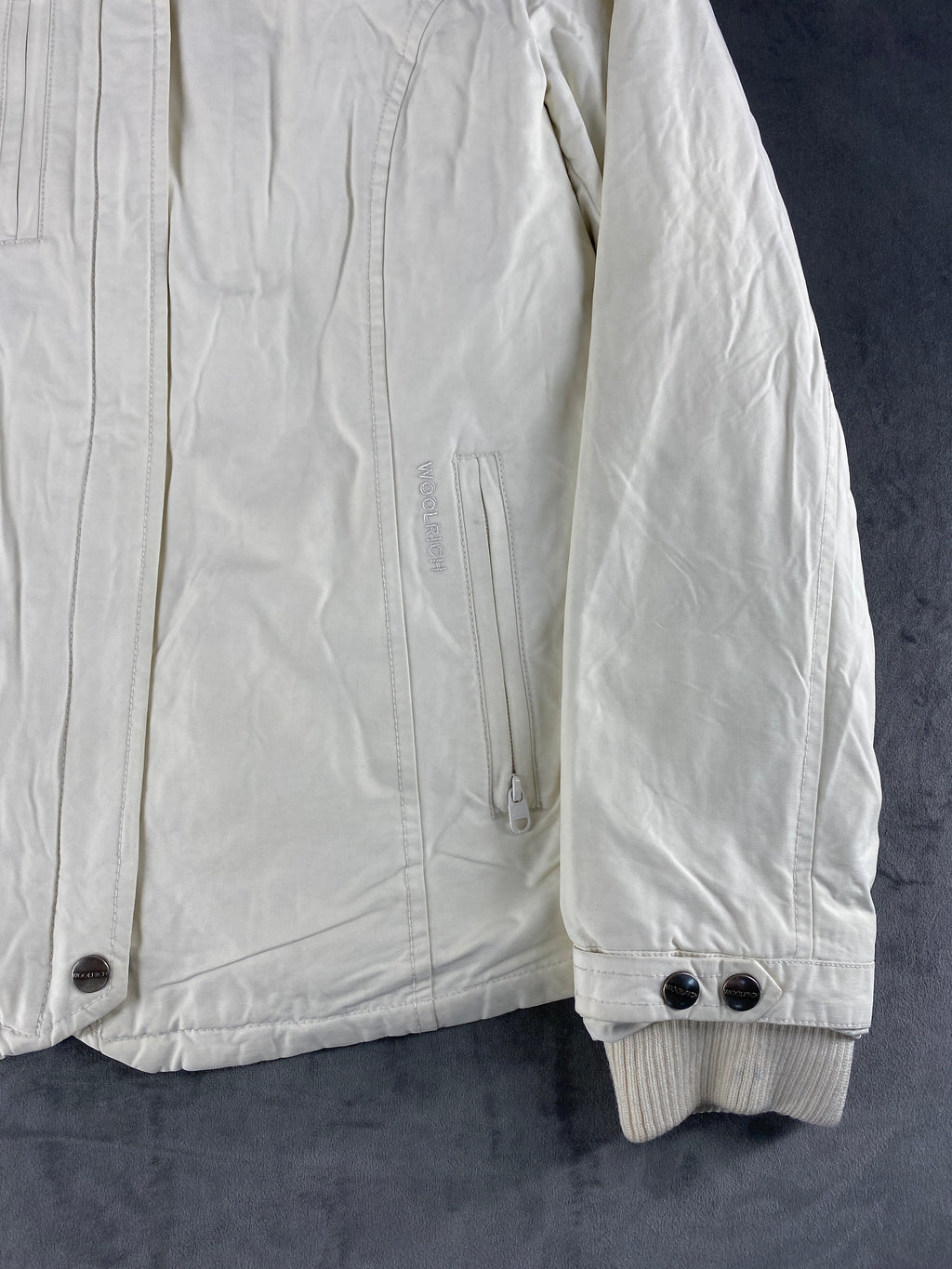 Giacca Woolrich panna leggera – Donna Taglia M