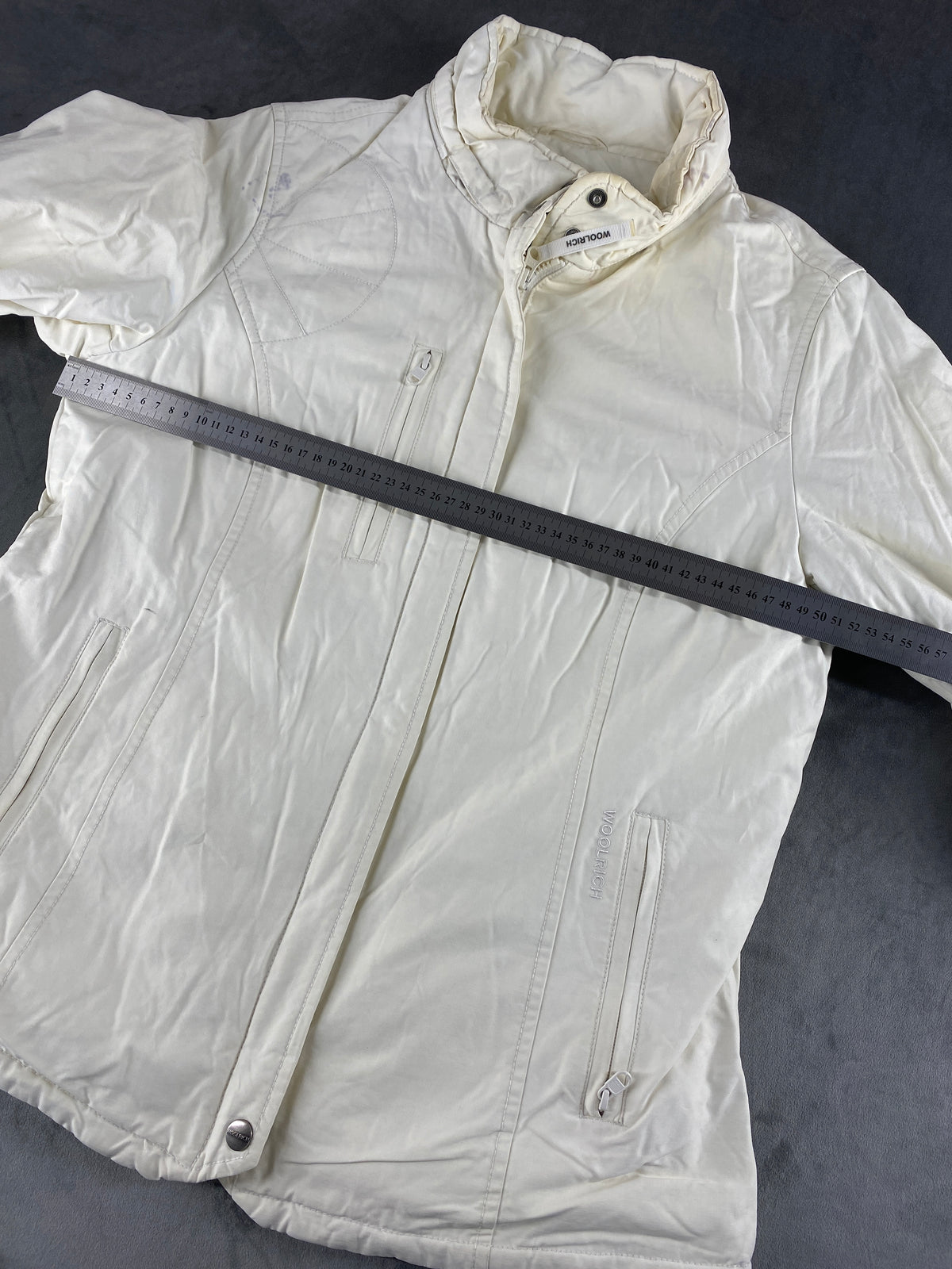 Giacca Woolrich panna leggera – Donna Taglia M