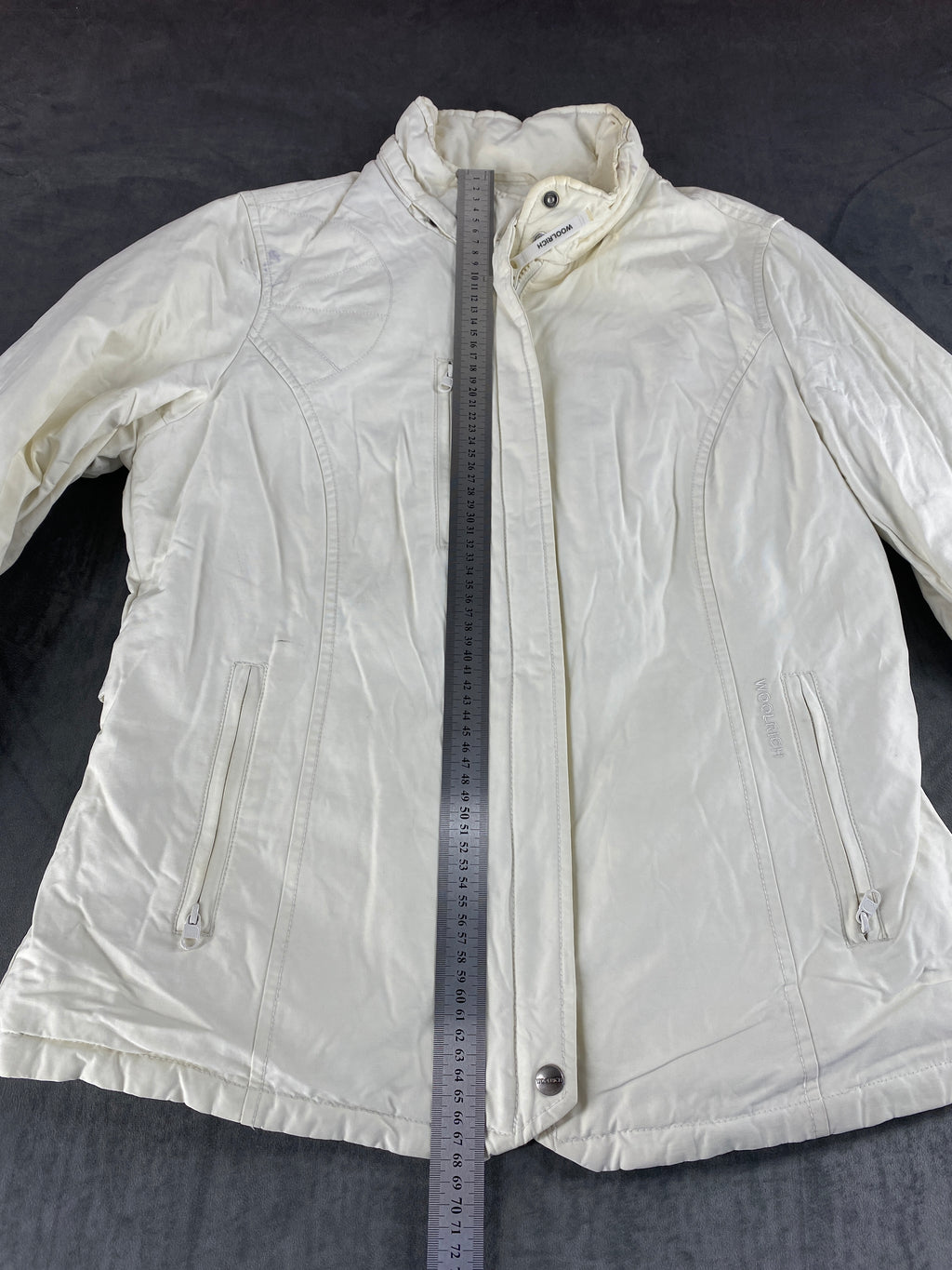 Giacca Woolrich panna leggera – Donna Taglia M