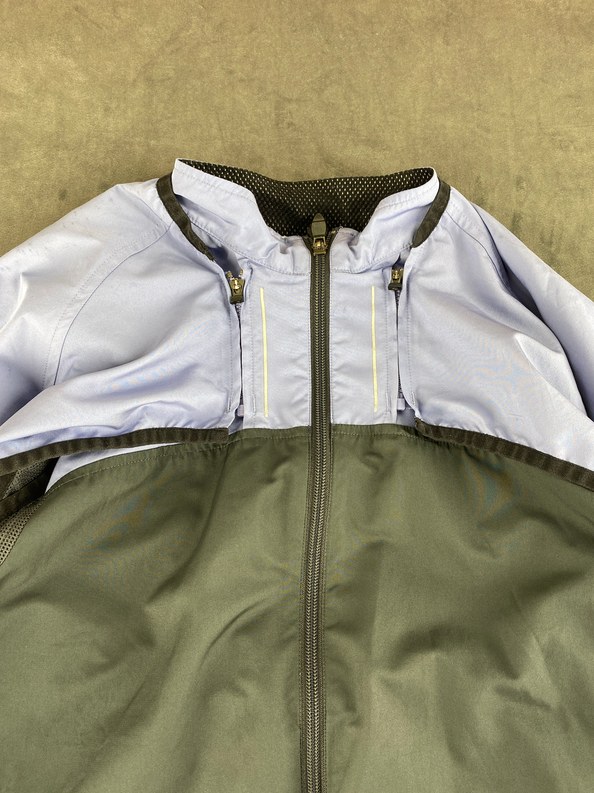 Giacca a vento Adidas lilla e grigia – Donna Taglia L