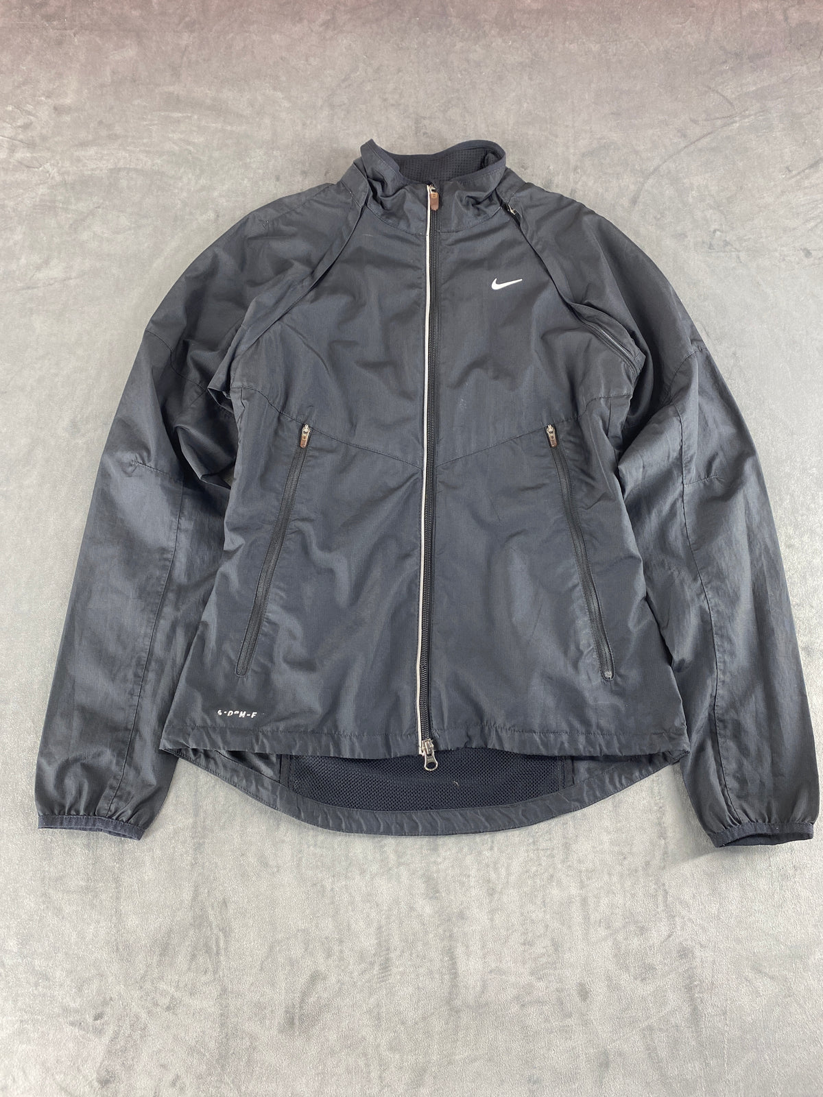 Giacca a vento Nike grigio scuro Dri-Fit – Donna Taglia M