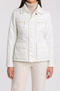 Giacca field jacket Aspesi bianca imbottita – Donna Taglia S