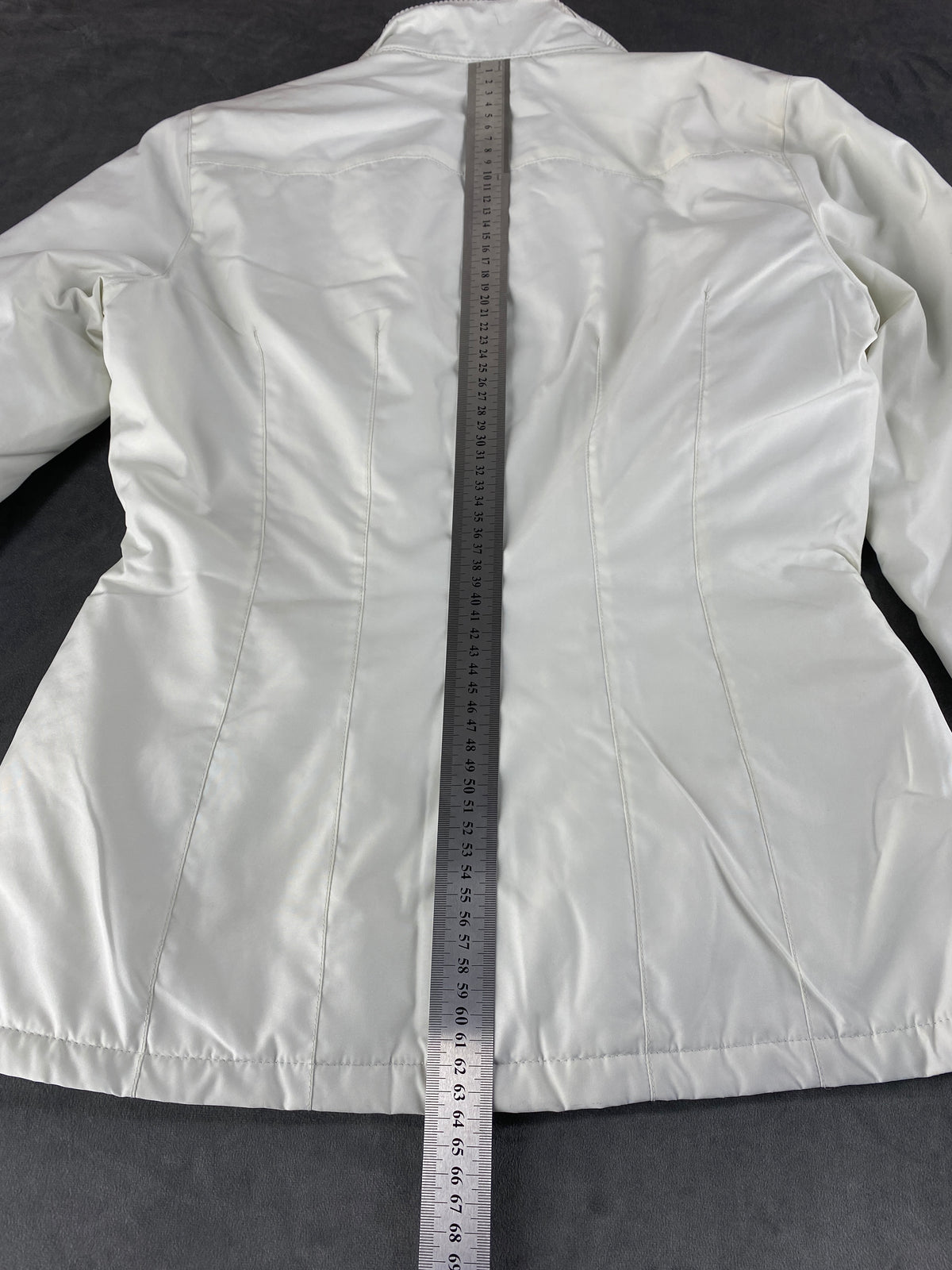 Giacca field jacket Aspesi bianca imbottita – Donna Taglia S