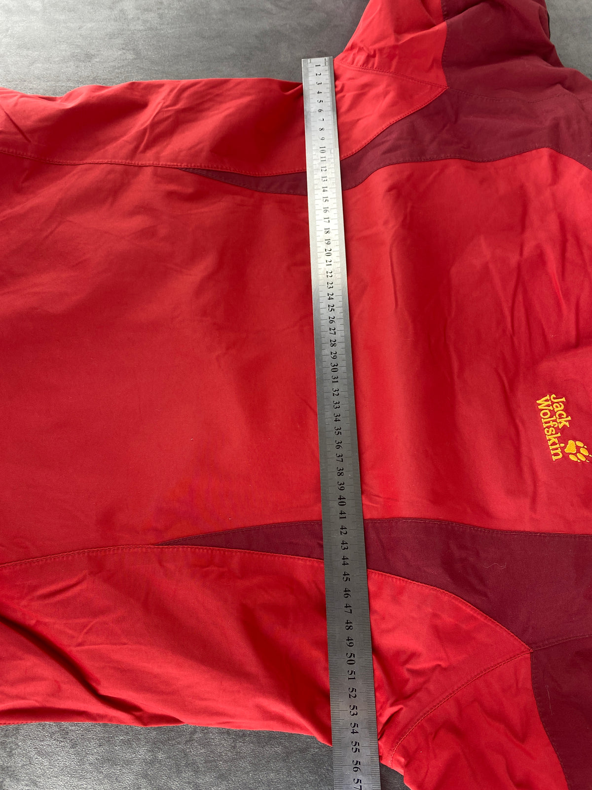 Giacca 3 in 1 Jack Wolfskin rossa – Donna Taglia S