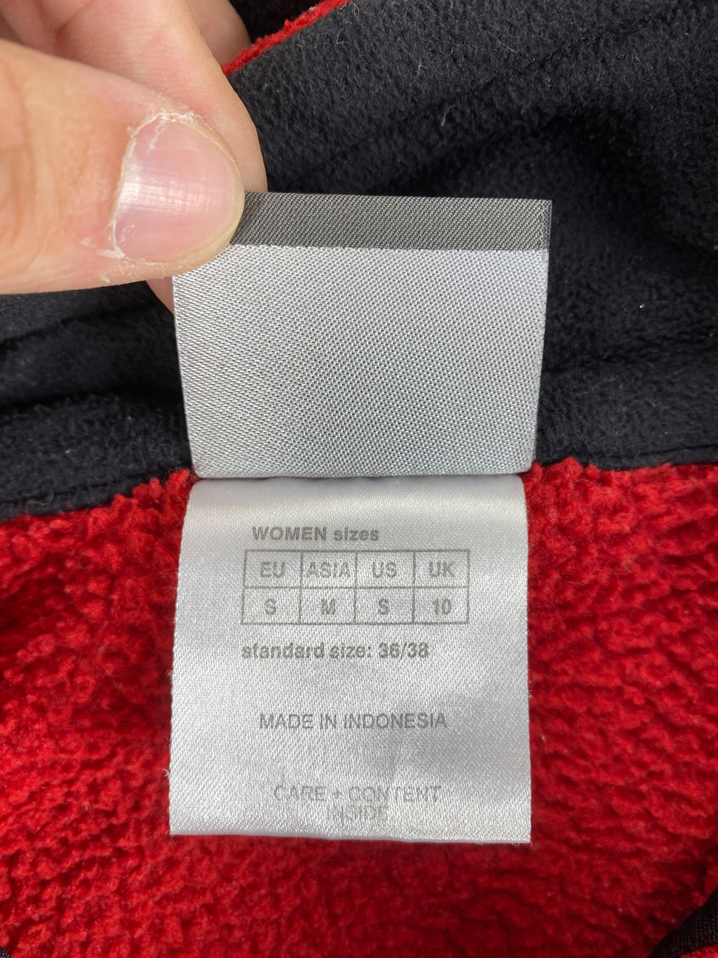 Giacca 3 in 1 Jack Wolfskin rossa – Donna Taglia S
