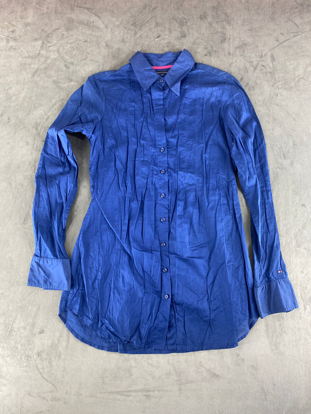 Camicia Tommy Hilfiger blu royal – Donna Taglia S