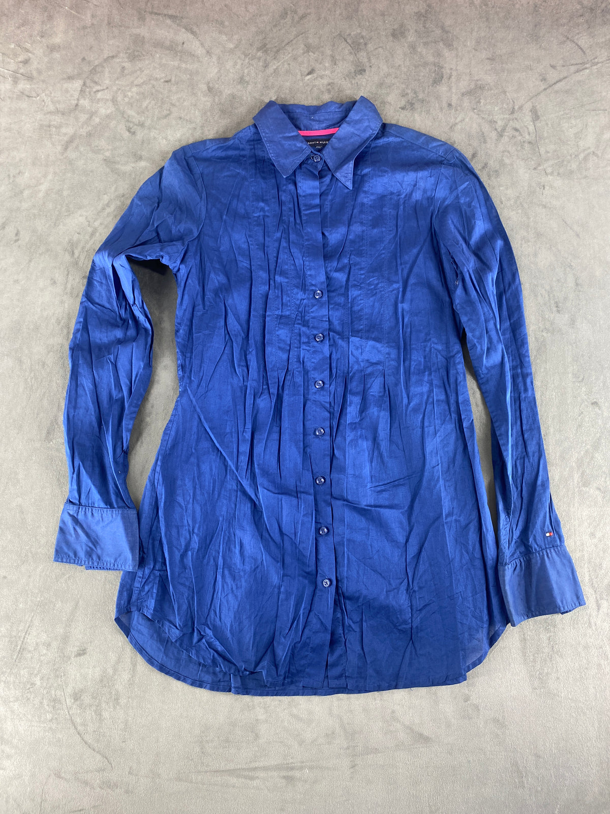 Camicia Tommy Hilfiger blu royal – Donna Taglia S