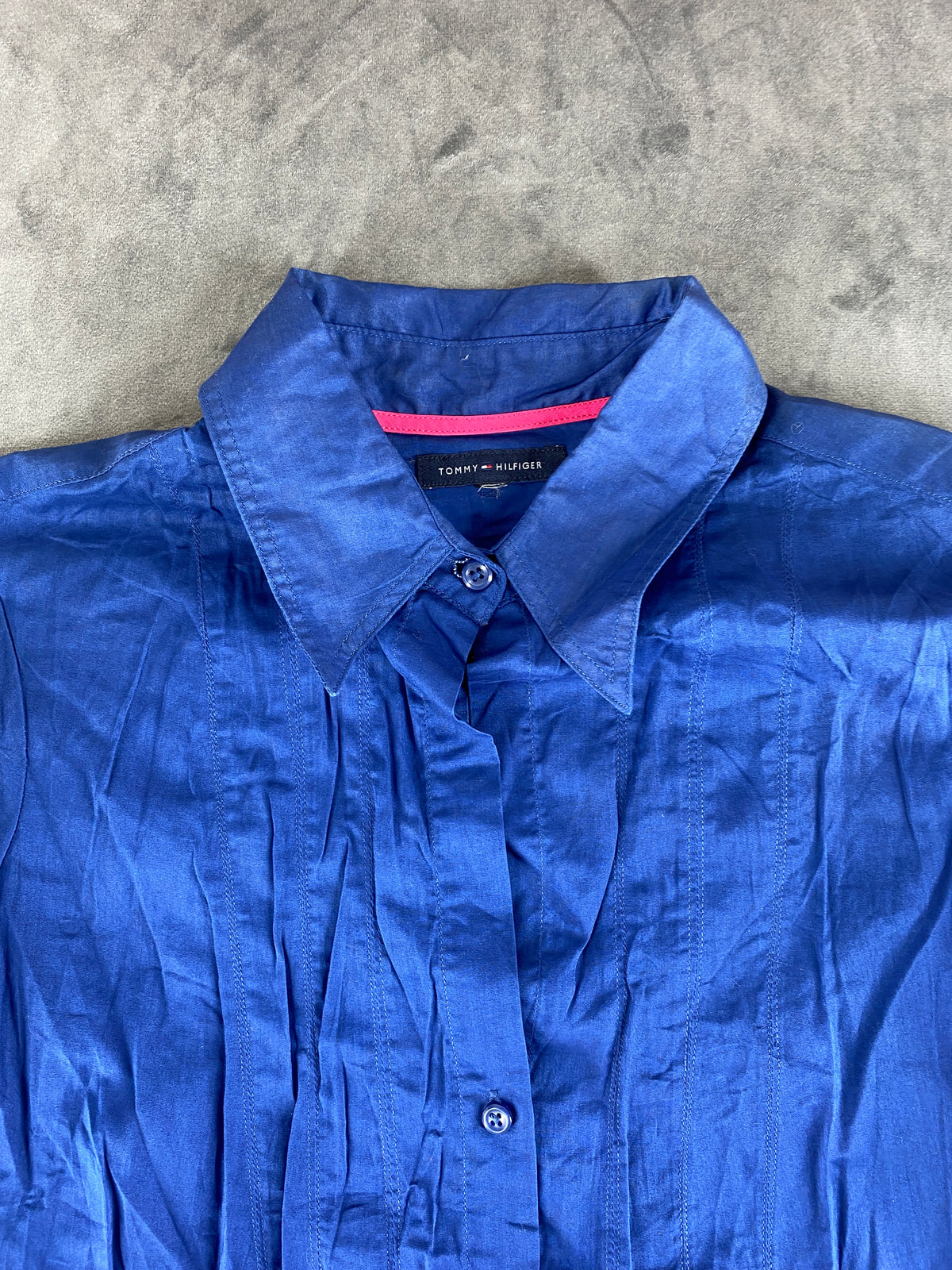 Camicia Tommy Hilfiger blu royal – Donna Taglia S