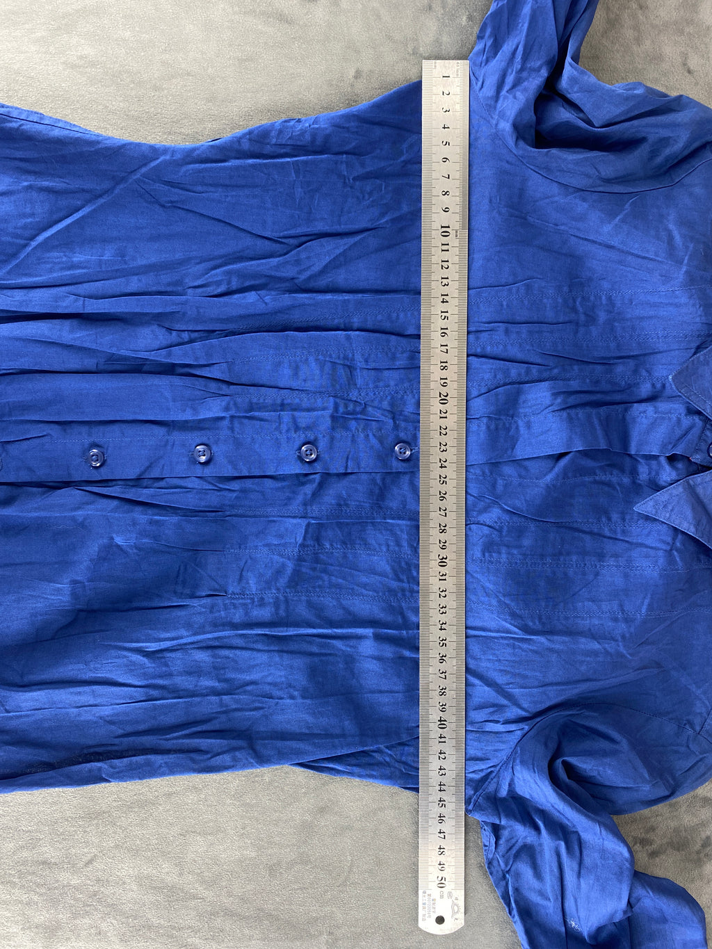 Camicia Tommy Hilfiger blu royal – Donna Taglia S