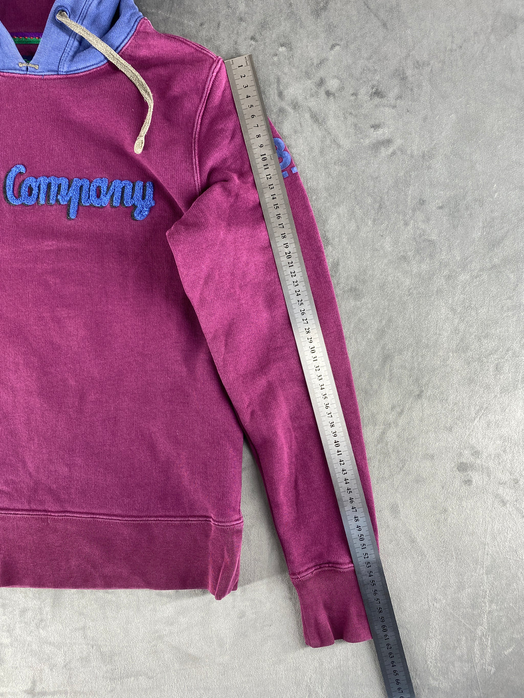 Felpa con cappuccio Best Company viola – Donna Taglia S