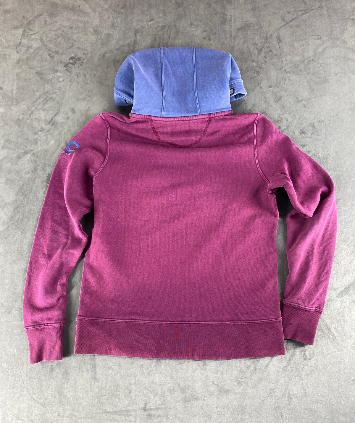 Felpa con cappuccio Best Company viola – Donna Taglia S