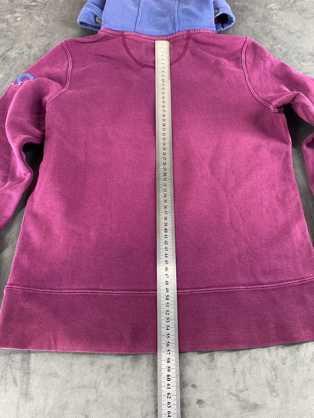 Felpa con cappuccio Best Company viola – Donna Taglia S
