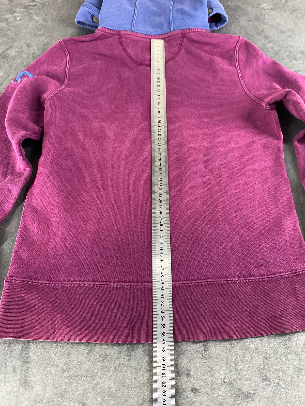 Felpa con cappuccio Best Company viola – Donna Taglia S