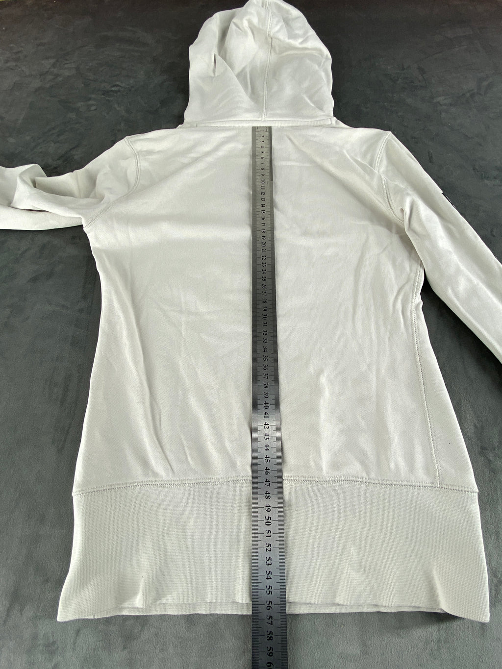 Felpa con cappuccio END. Athletics West bianca – Donna Taglia S