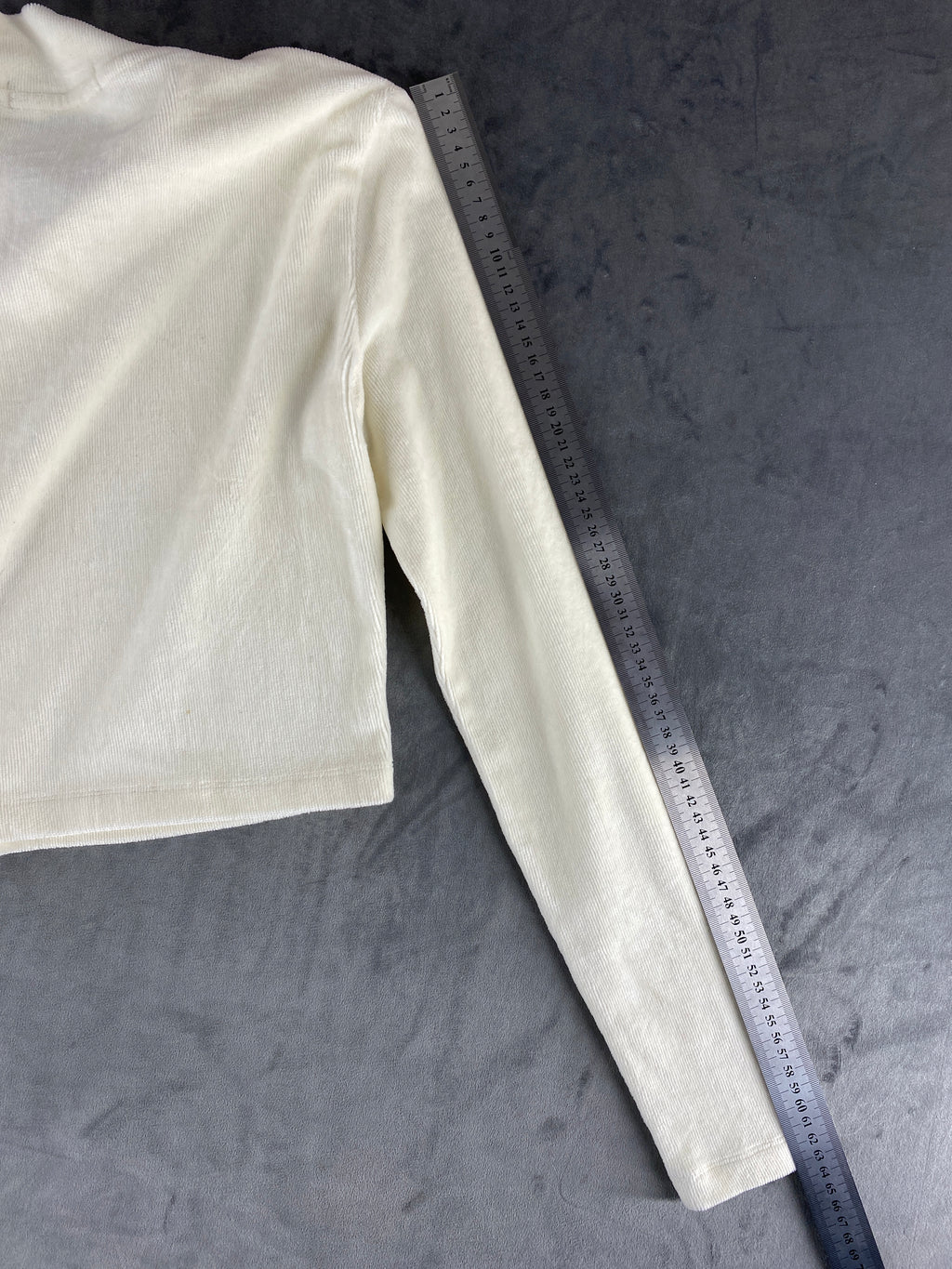 Dolcevita in velluto Calvin Klein Jeans crema – Donna Taglia S