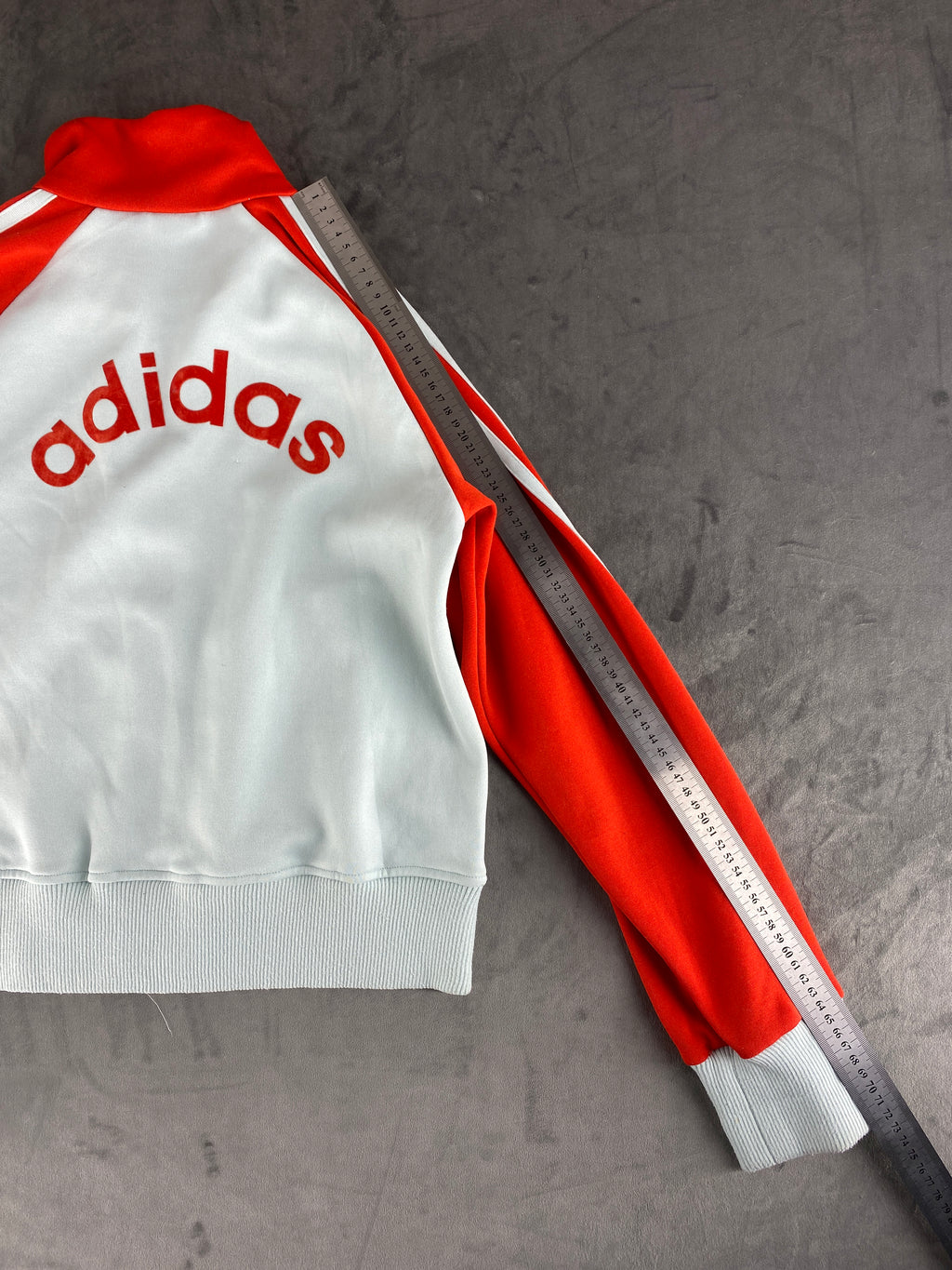 Track jacket Adidas bianca e rossa – Donna Taglia L