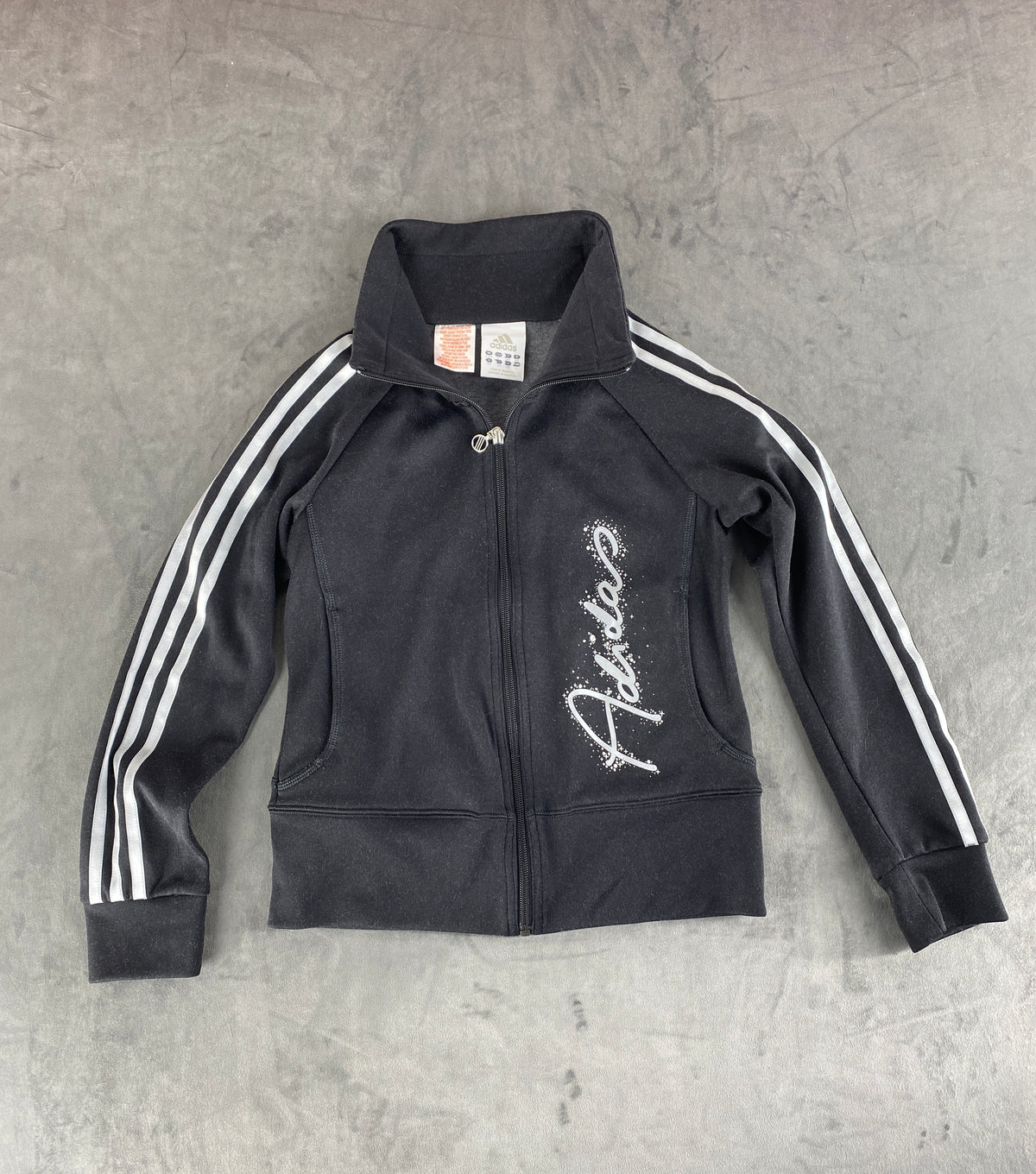 Track jacket Adidas grigio slavato – Donna Taglia S