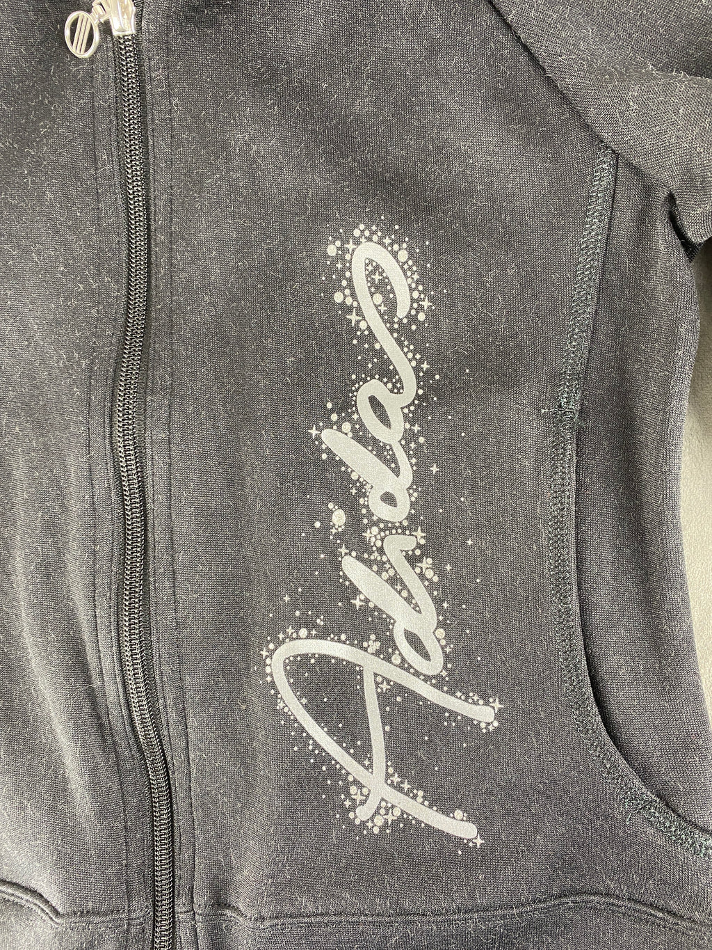 Track jacket Adidas grigio slavato – Donna Taglia S