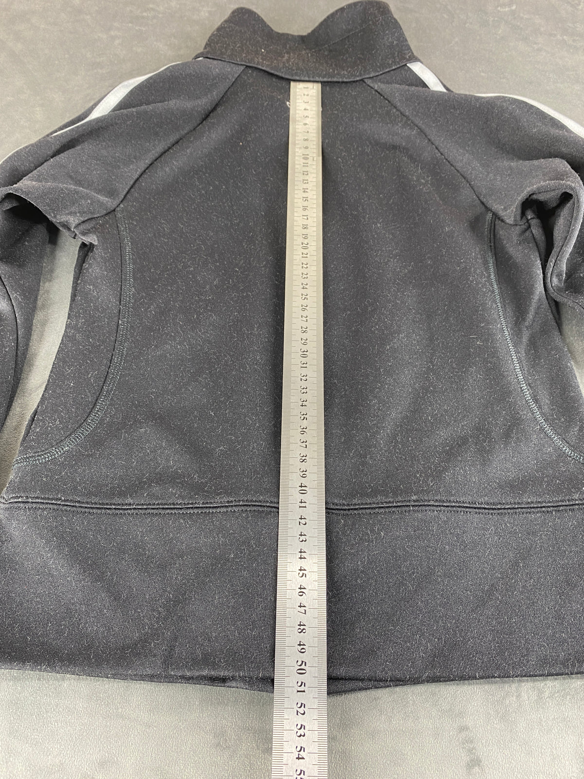 Track jacket Adidas grigio slavato – Donna Taglia S