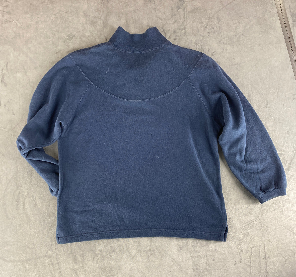 Felpa mezza zip Champion blu navy – Donna Taglia M