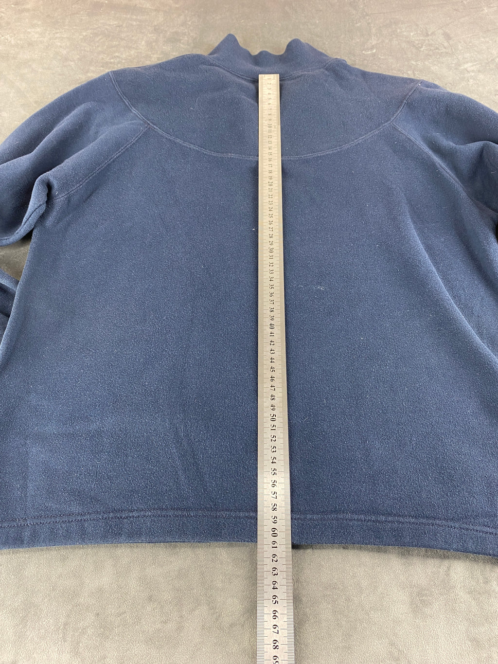 Felpa mezza zip Champion blu navy – Donna Taglia M