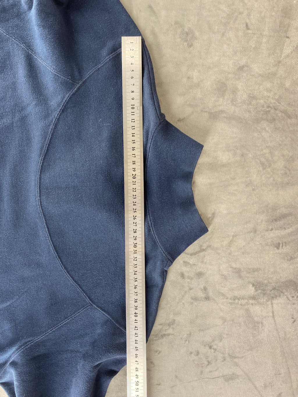 Felpa mezza zip Champion blu navy – Donna Taglia M