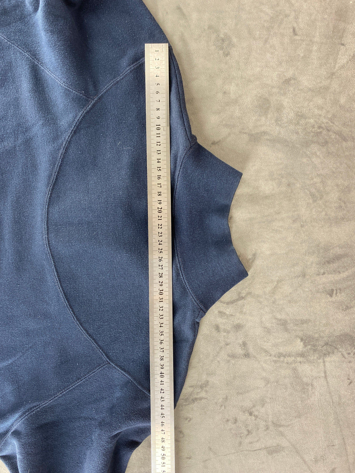 Felpa mezza zip Champion blu navy – Donna Taglia M