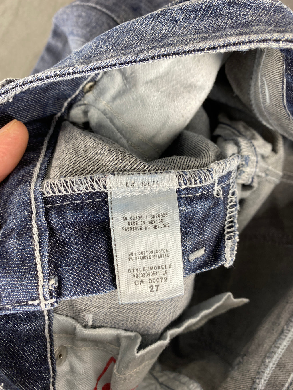 Jeans Guess blu dritti – Donna Taglia S (W27)