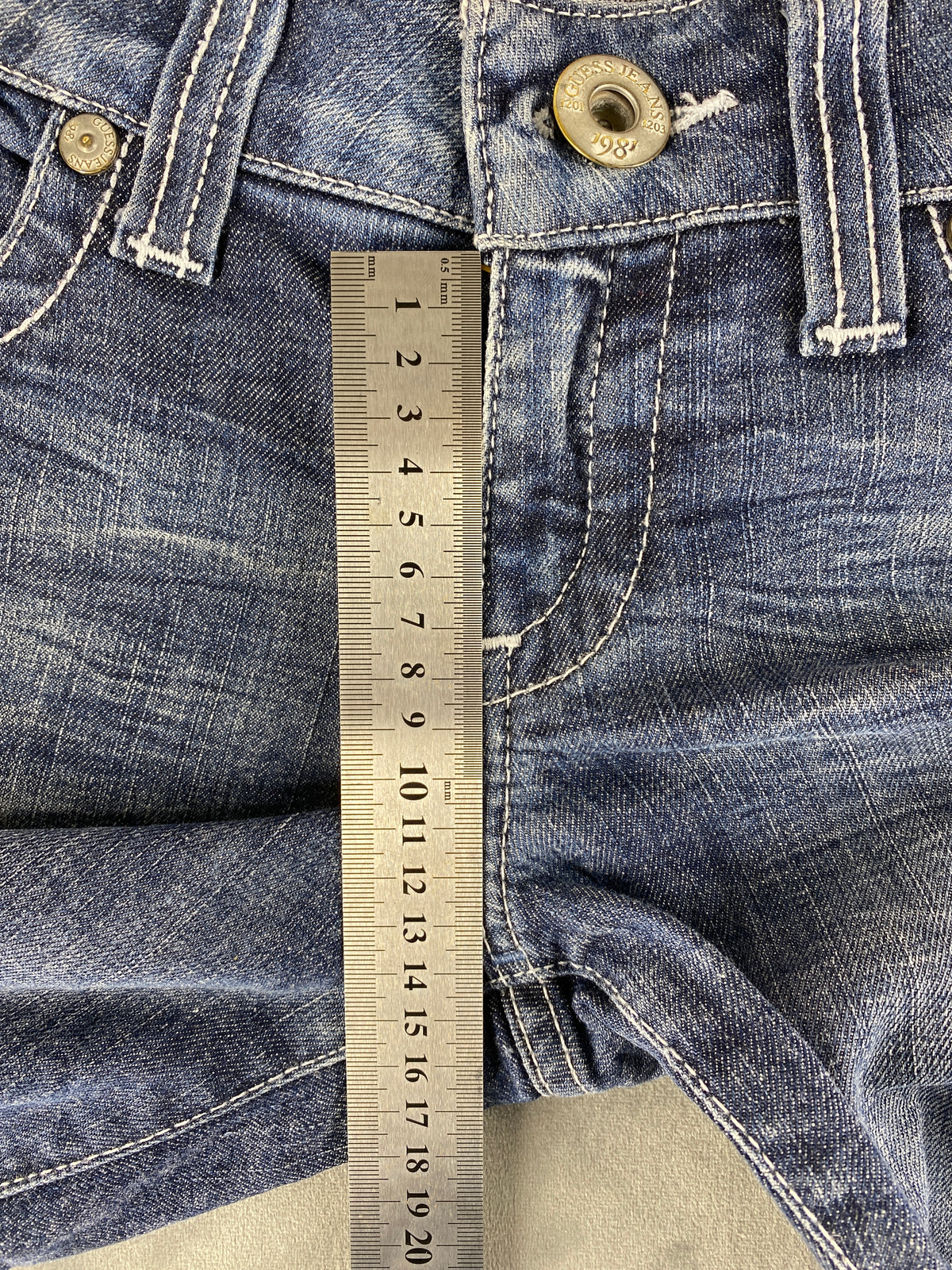 Jeans Guess blu dritti – Donna Taglia S (W27)