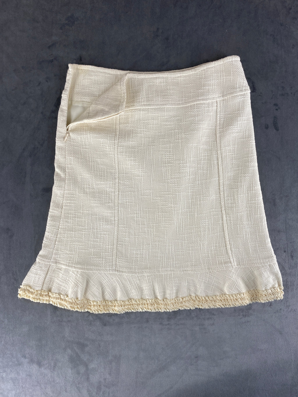 Gonna Max&Co. panna in bouclé con frange – Donna Taglia S (IT 40)