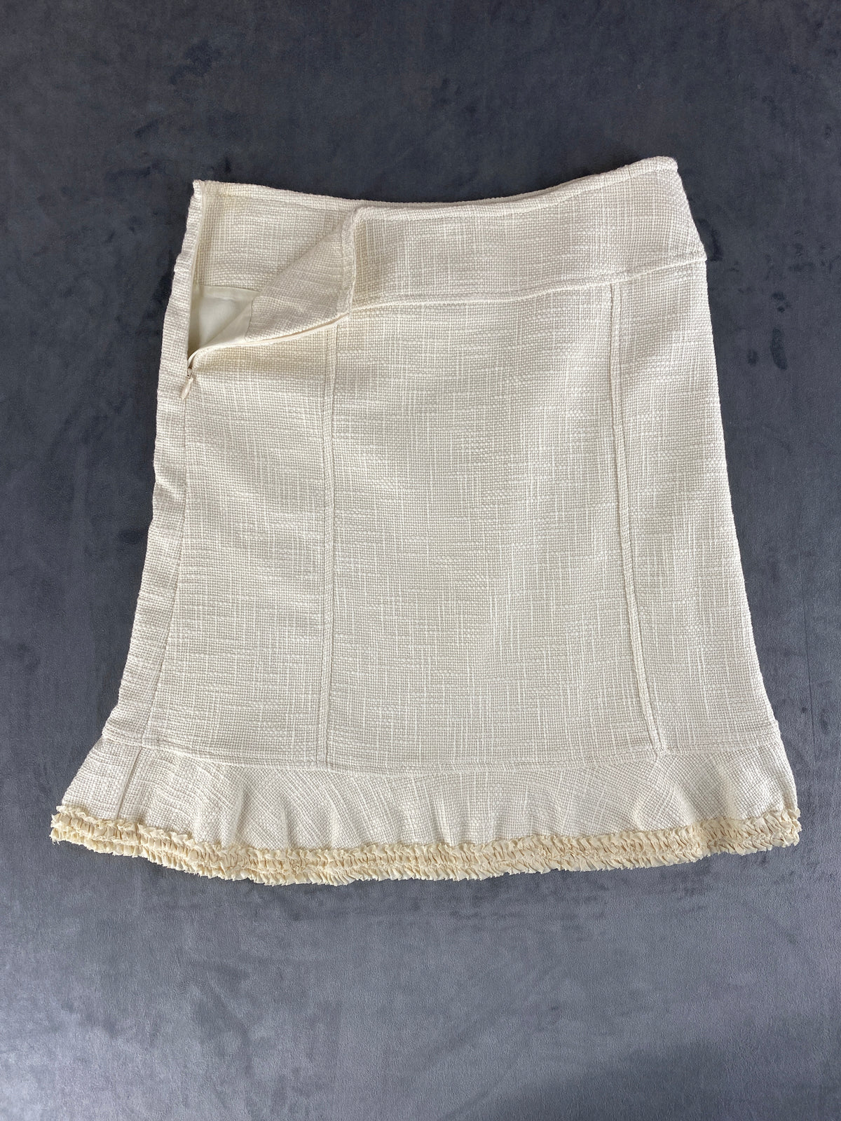 Gonna Max&Co. panna in bouclé con frange – Donna Taglia S (IT 40)